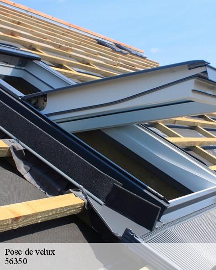 Pose de velux  allaire-56350 MD Couverture 56