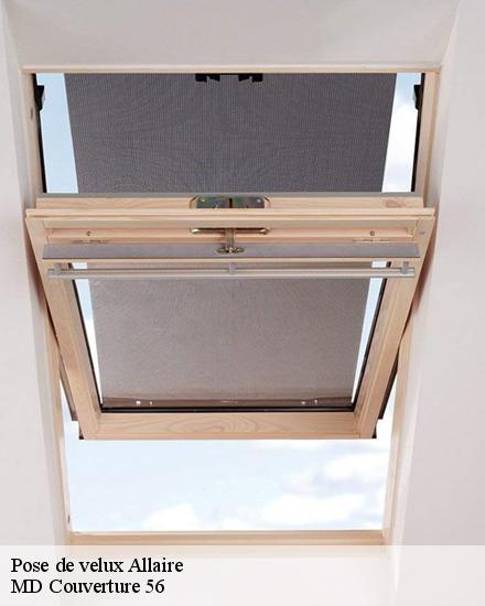 Pose de velux  allaire-56350 MD Couverture 56