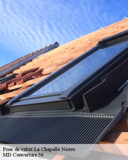 Pose de velux  la-chapelle-neuve-56500 MD Couverture 56