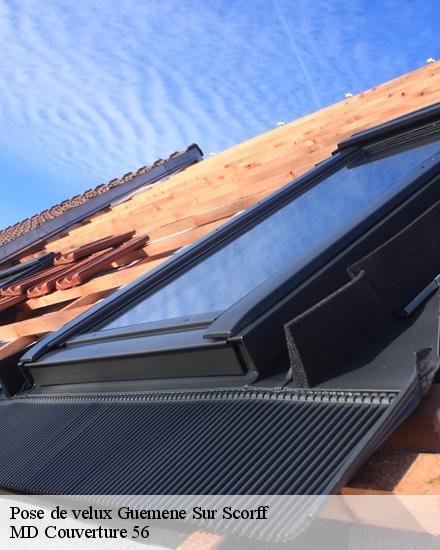 Pose de velux  guemene-sur-scorff-56160 MD Couverture 56